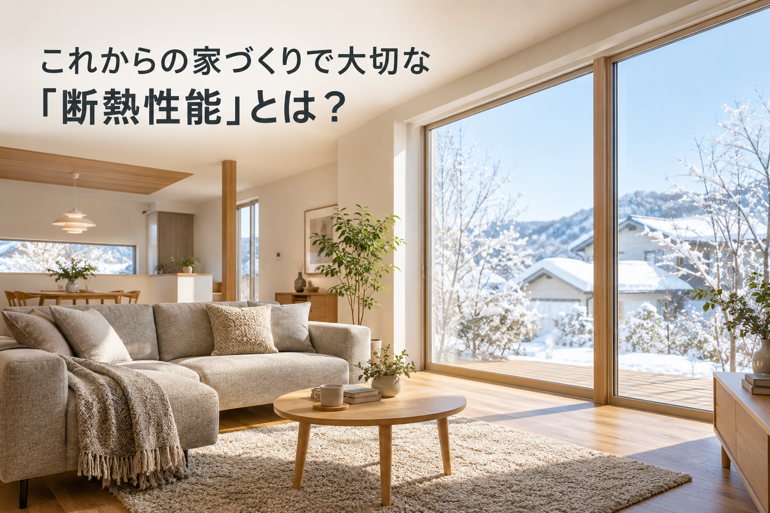 家づくりで大切な「断熱性能」とは？快適で省エネな住まいのポイント