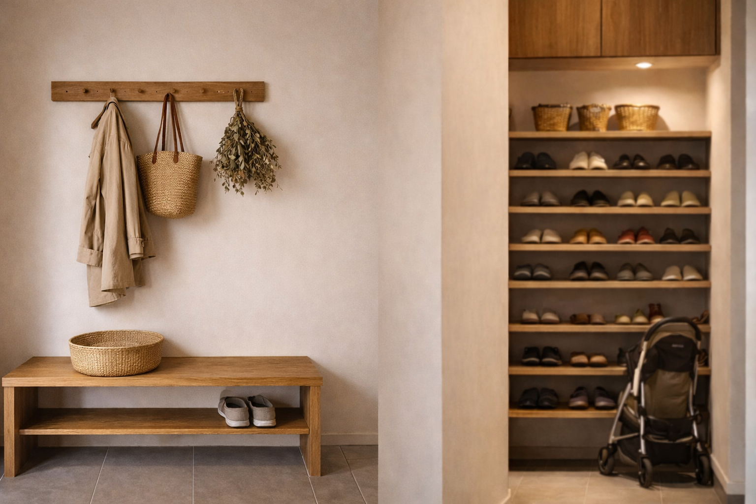 新生活を整える、「玄関収納」アイデア